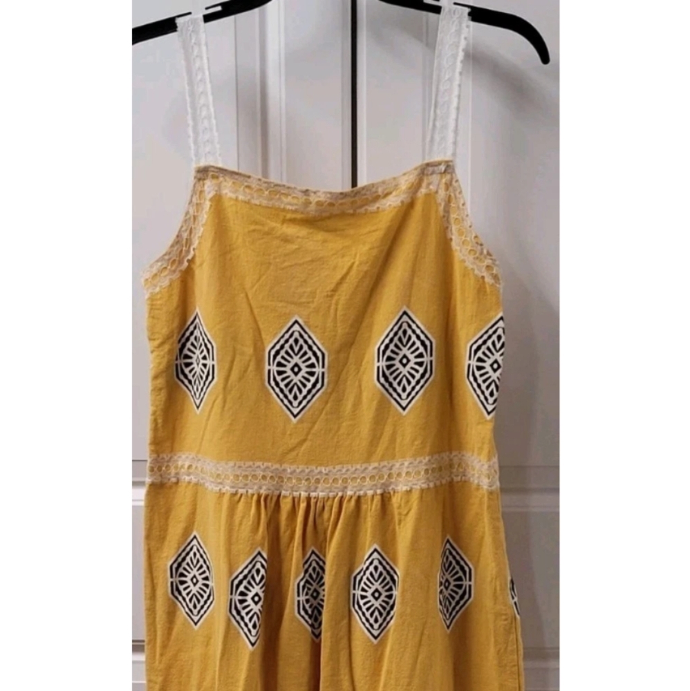Misslook Dress Size: Small Cute Women's Sleeveless Yellow
